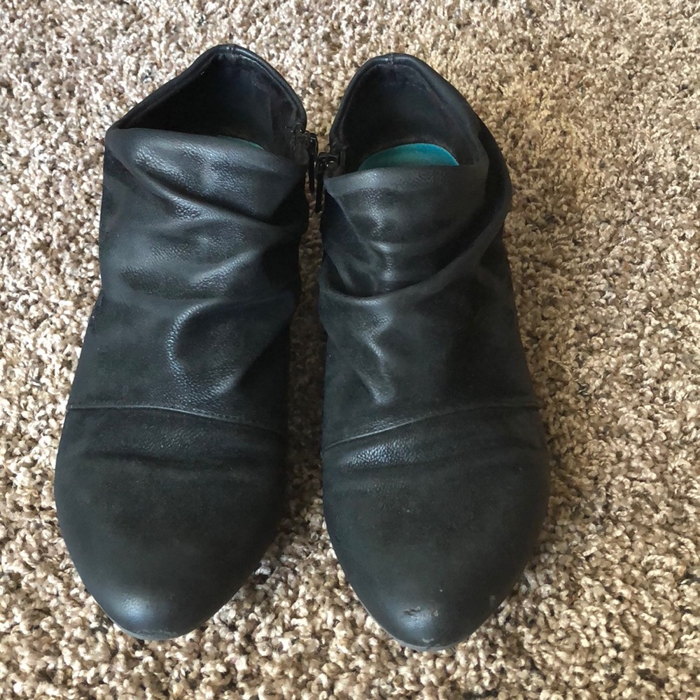 Blowfish heeled booties